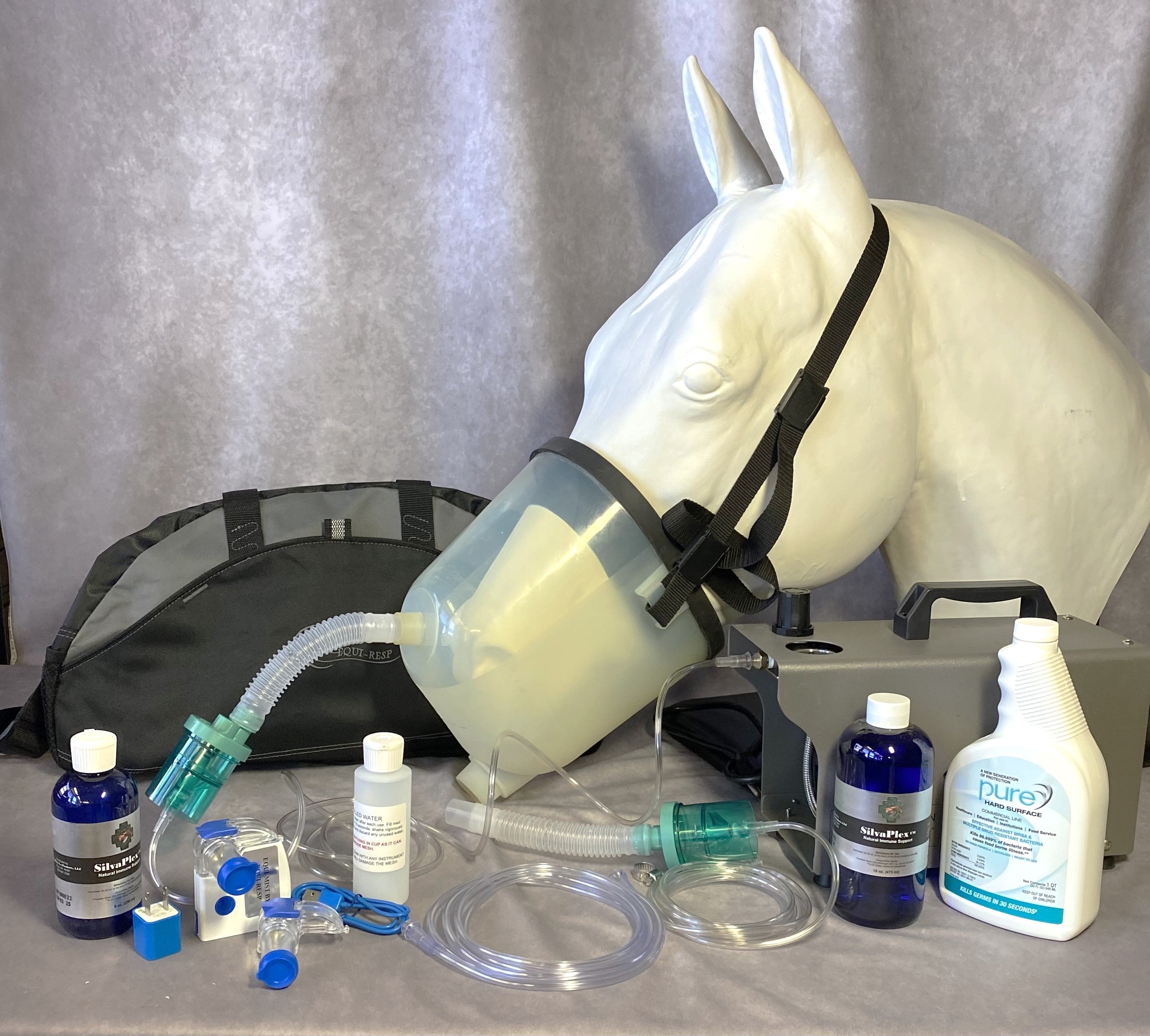 Equine Pacifier Equine Nebulizer means easier breathing for better performance – EquiResp